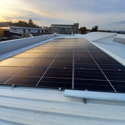 Impianto fotovoltaico industriale, Milano Nord